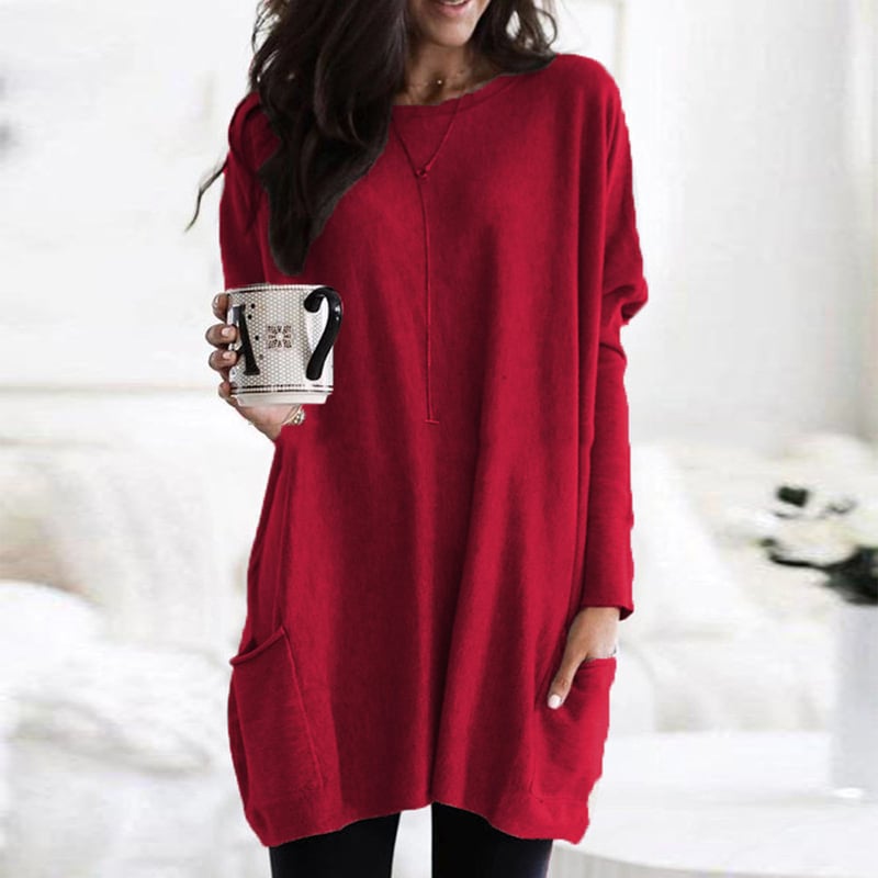 Vilhelmine | Behagelig Og Stilfuld Lang Sweater - Freya Kobenhavn