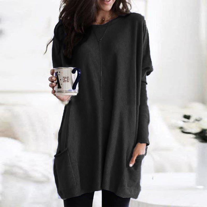 Vilhelmine | Behagelig Og Stilfuld Lang Sweater - Freya Kobenhavn