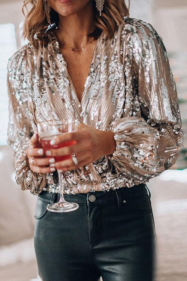 Judith | Elegant Og Stilfuld Glimmerbluse - Freya Kobenhavn