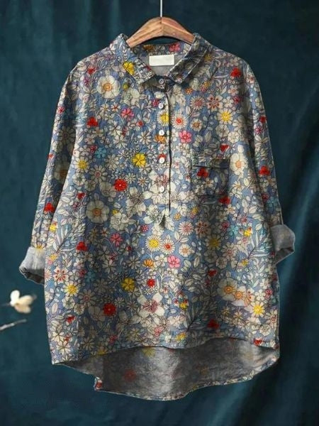Donna™ | Bluse med Blomsterprint - Freya Kobenhavn