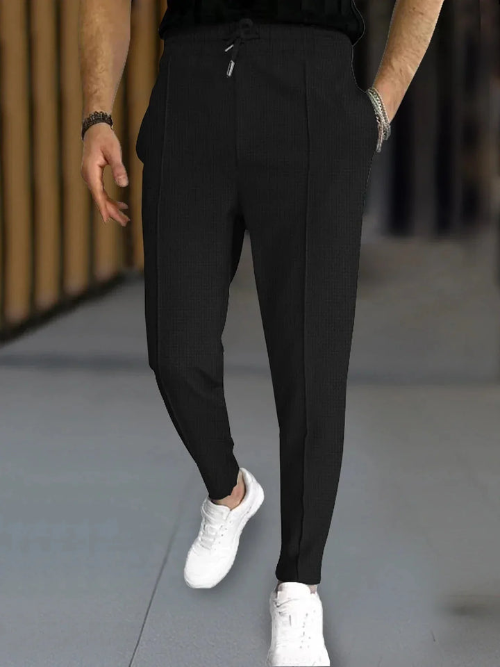 Erik | Herre Casual Slim-Fit Vinterbukser med Plisseret Front - Freya Kobenhavn