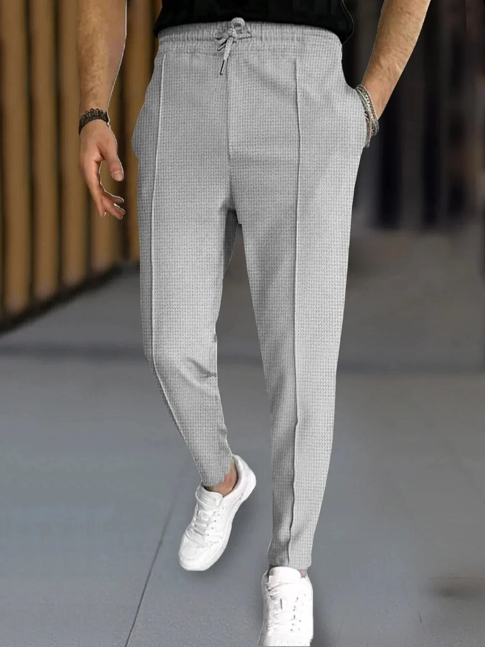 Erik | Herre Casual Slim-Fit Vinterbukser med Plisseret Front - Freya Kobenhavn