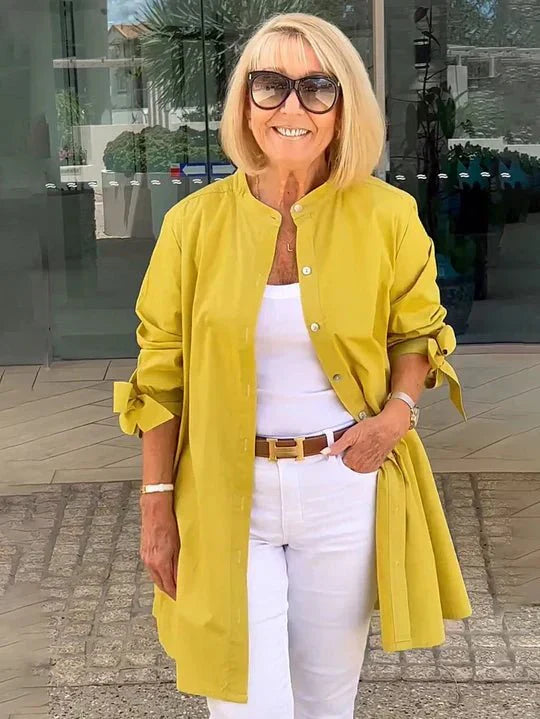 Emilie | Smart Og Stilfuld Let Skjortejakke - Freya Kobenhavn