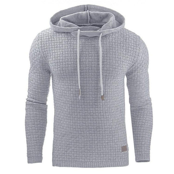 Claus | Herre Hoodie med Struktur og Justerbar Hætte - Freya Kobenhavn