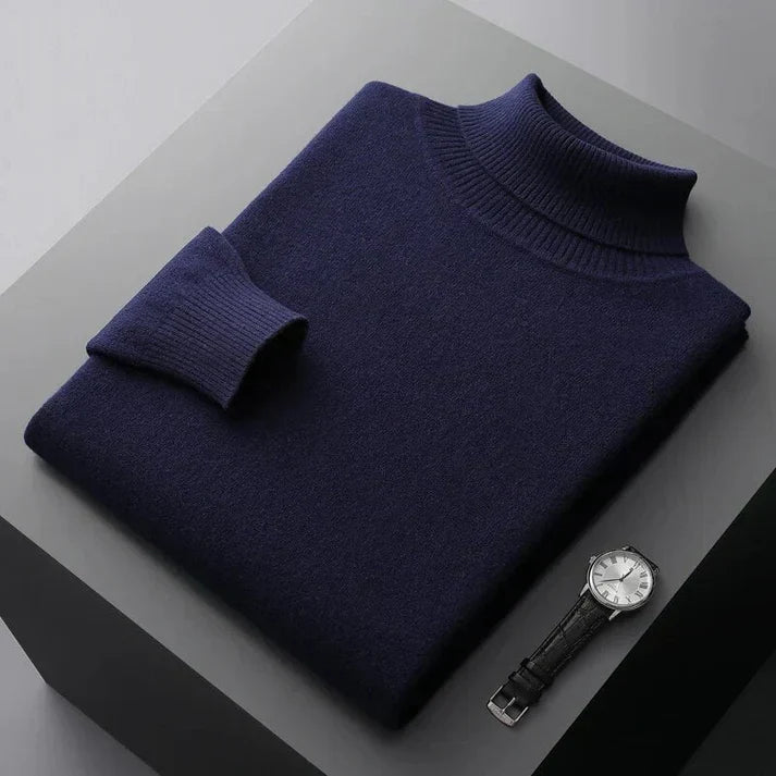 Marcus | Herre Rullekravesweater med Løs Pasform - Freya Kobenhavn