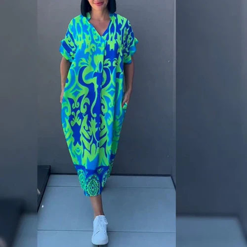 Sofia™ | Blomstret kjole - Freya Kobenhavn