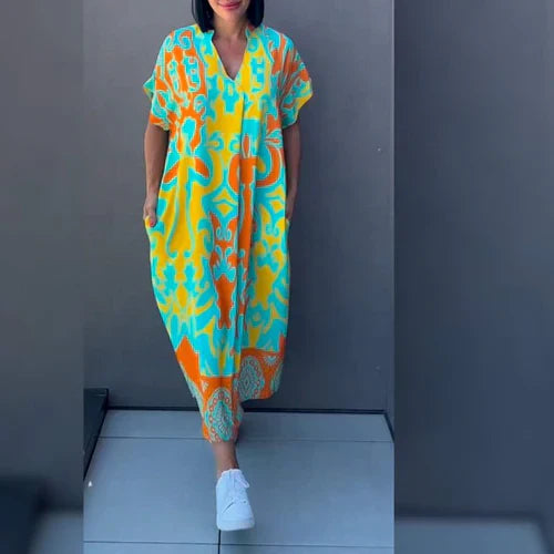 Sofia™ | Blomstret kjole - Freya Kobenhavn