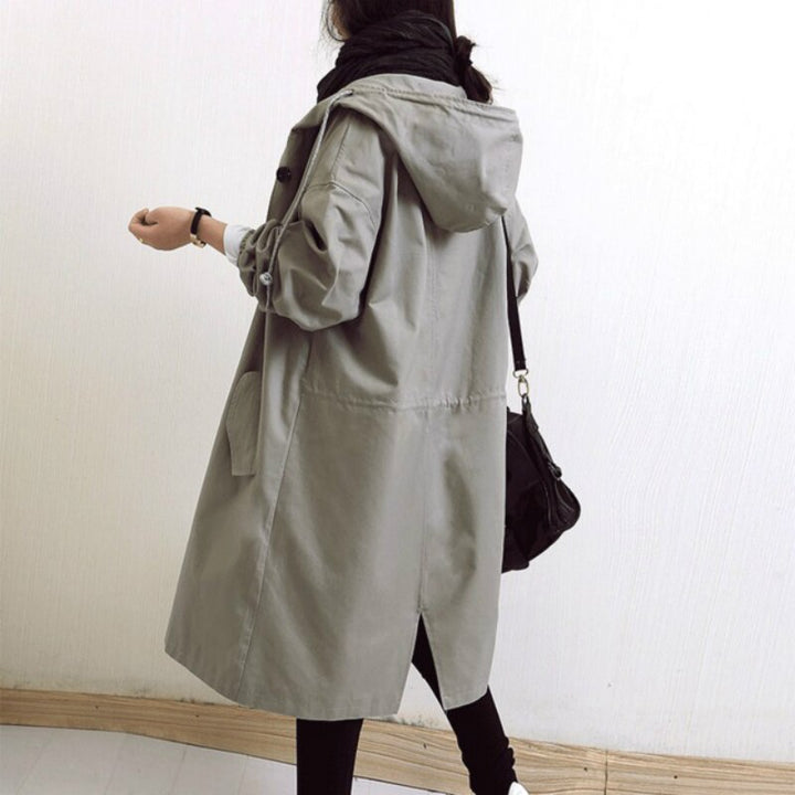 Agnes | Afslappet Hættetrenchcoat - Freya Kobenhavn