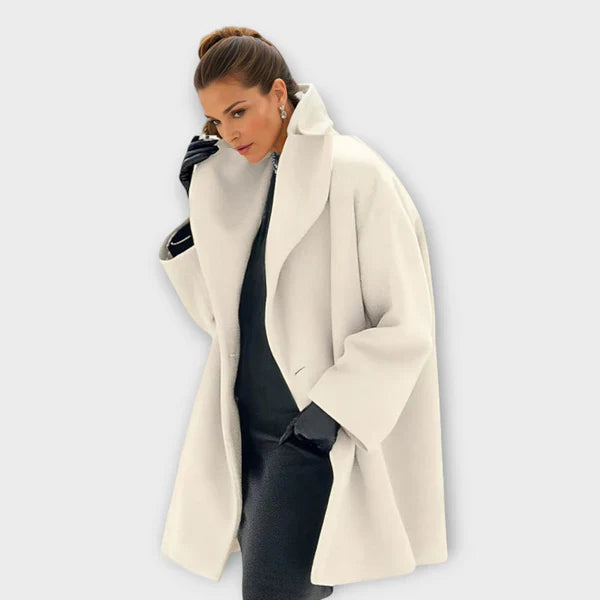 Emma | Kvinders Elegant Vinter Uldfrakke - Freya Kobenhavn