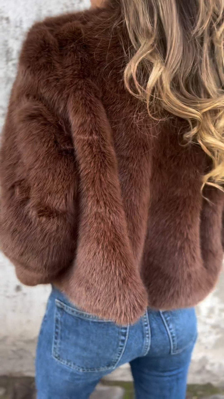 Sarah™ | Faux Fur Jakke - Freya Kobenhavn