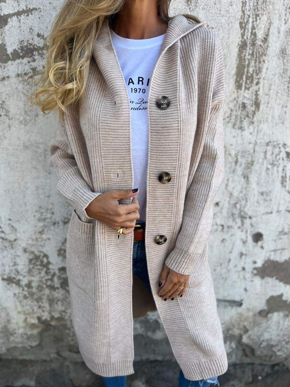 Frieda™ | Elegant strikket cardigan - Freya Kobenhavn