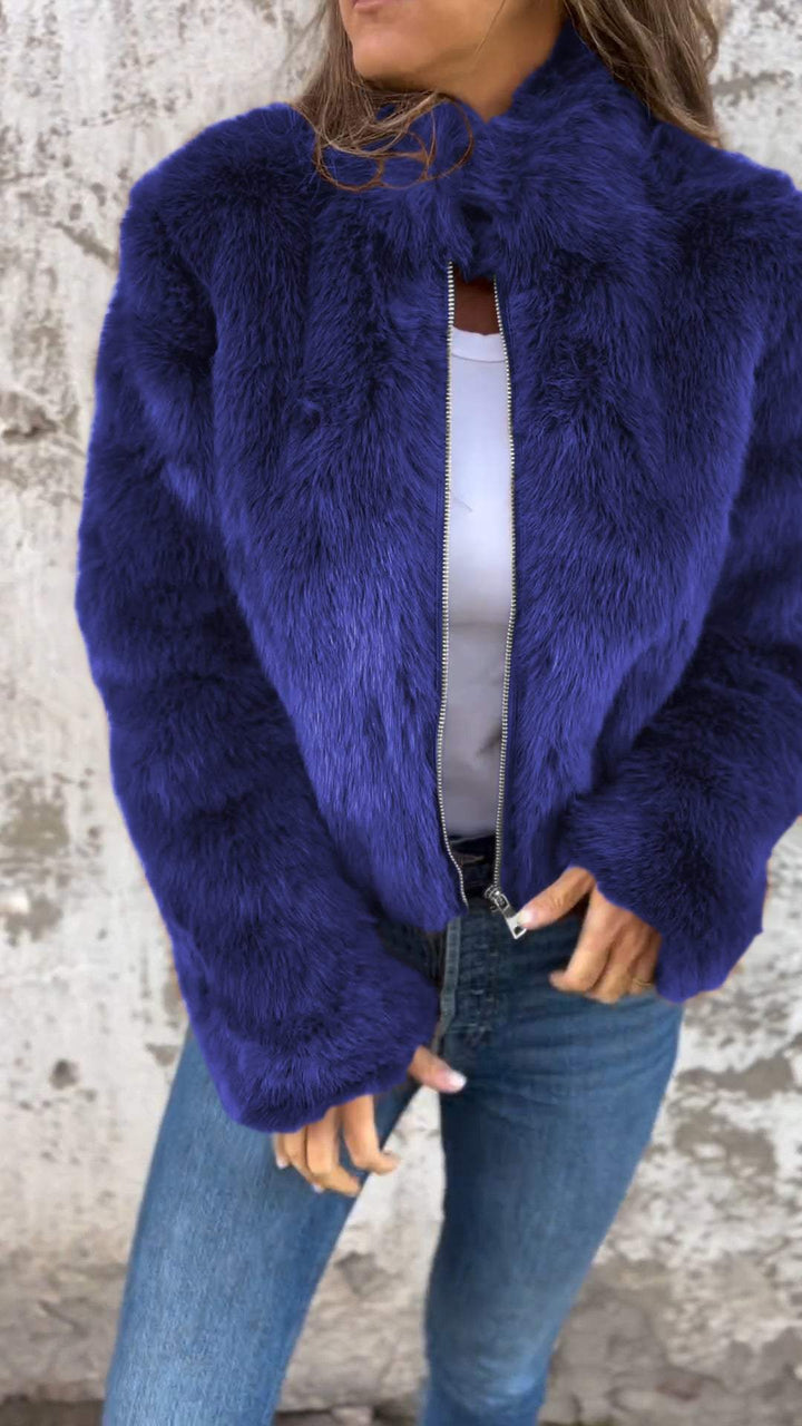 Sarah™ | Faux Fur Jakke - Freya Kobenhavn
