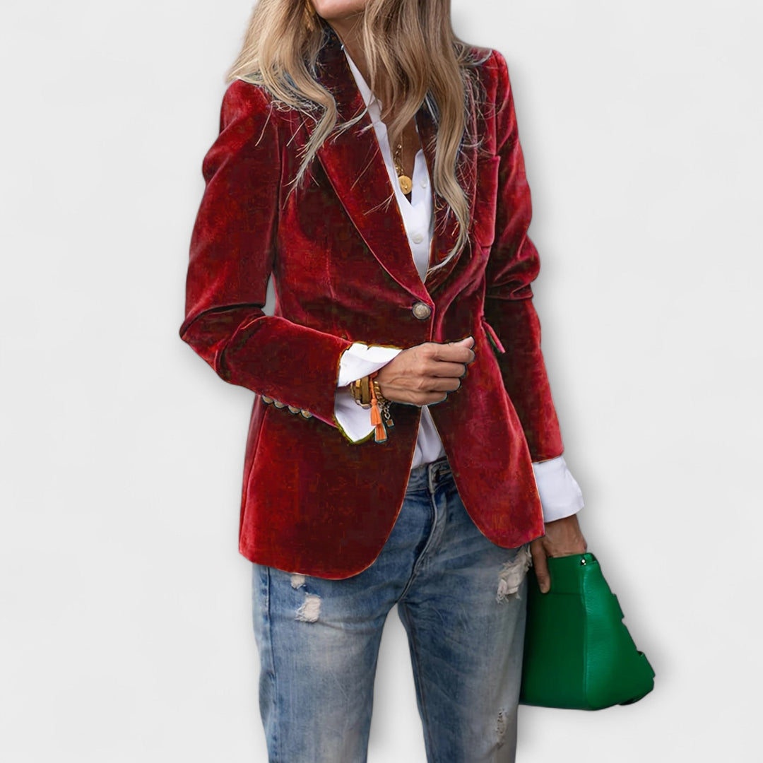 Marianne | Elegant Og Stilfuld Aftenblazer - Freya Kobenhavn