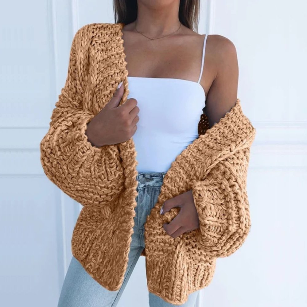 Kaye | Oversize Strikvest til Hygge - Freya Kobenhavn