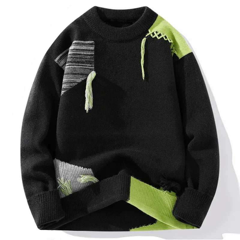 Harald | Herre Casual Vintertrøje med Patch-detalje - Freya Kobenhavn