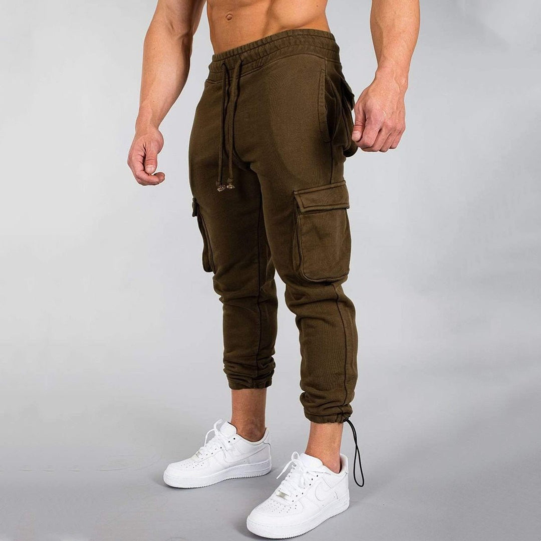 Frank | Herre Casual Slim-Fit Cargo Joggerbukser - Freya Kobenhavn