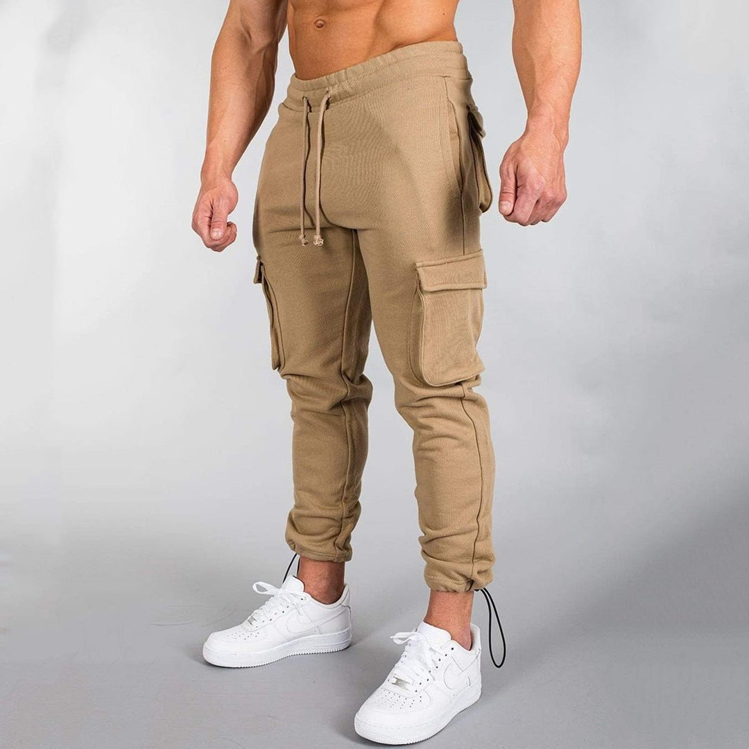 Frank | Herre Casual Slim-Fit Cargo Joggerbukser - Freya Kobenhavn