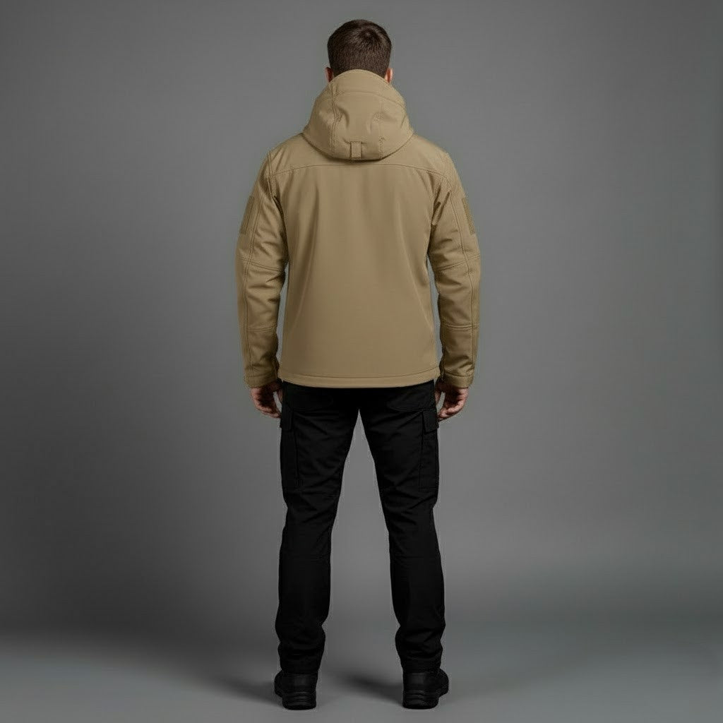 Ib | Herres vandtætte taktiske vinterjakke med lynlås - Freya Kobenhavn