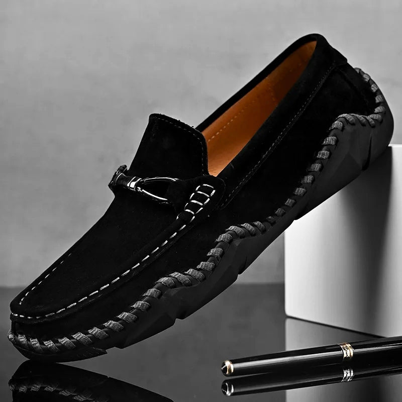 Sander | Herre Vinter Loafers med Metalspænde Detalje - Freya Kobenhavn