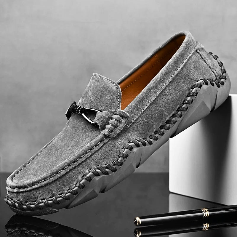 Sander | Herre Vinter Loafers med Metalspænde Detalje - Freya Kobenhavn