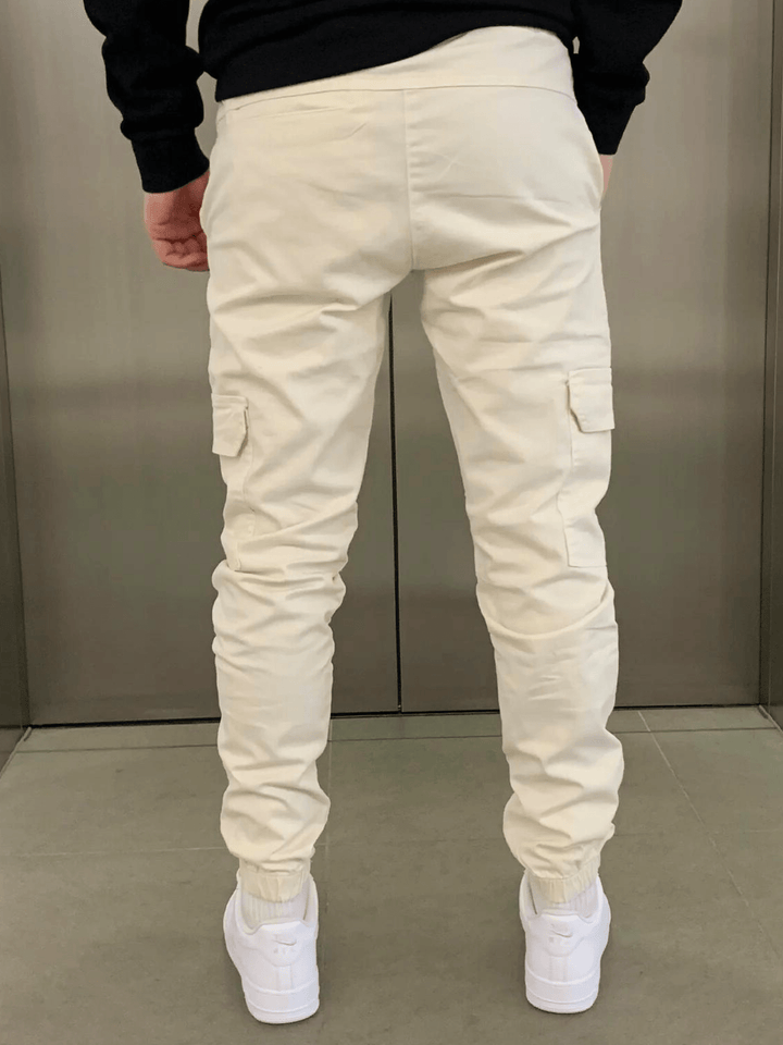 Steffen | Behagelige Herre Jogger Cargo Bukser Til Hverdagsbrug - Freya Kobenhavn