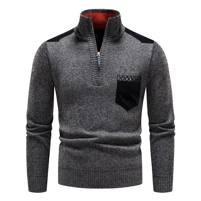 Marcus | Herre Strik Pullover med Lynlås - Freya Kobenhavn