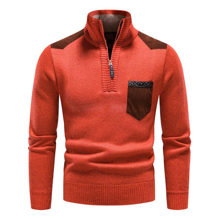 Marcus | Herre Strik Pullover med Lynlås - Freya Kobenhavn