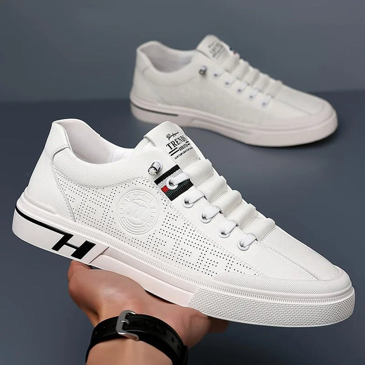 Kenneth | Herre Vinter Sneakers med Perforeret Design - Freya Kobenhavn