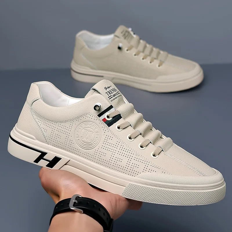 Kenneth | Herre Vinter Sneakers med Perforeret Design - Freya Kobenhavn
