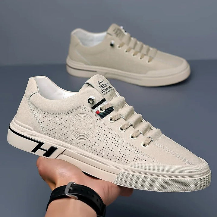 Kenneth | Herre Vinter Sneakers med Perforeret Design - Freya Kobenhavn