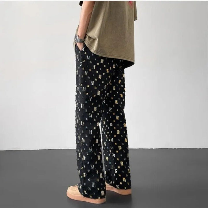 Hartvig | Dame Vinter Mesh Bukser med Farverigt Design - Freya Kobenhavn