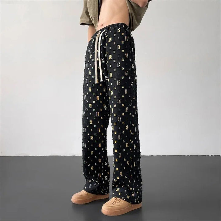 Hartvig | Dame Vinter Mesh Bukser med Farverigt Design - Freya Kobenhavn