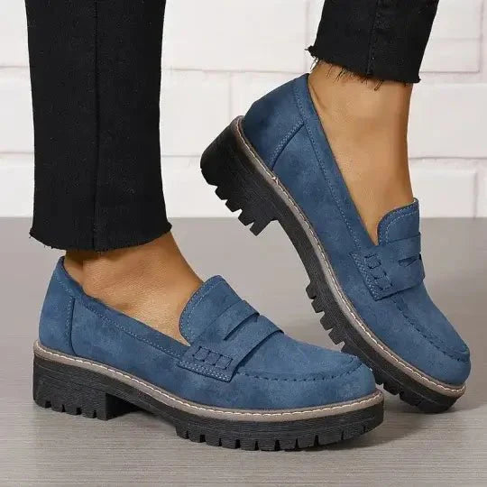 Christella | Dame Slip-On Loafers Med Kraftig Sål - Freya Kobenhavn