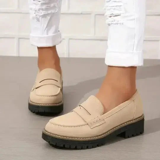 Christella | Dame Slip-On Loafers Med Kraftig Sål - Freya Kobenhavn