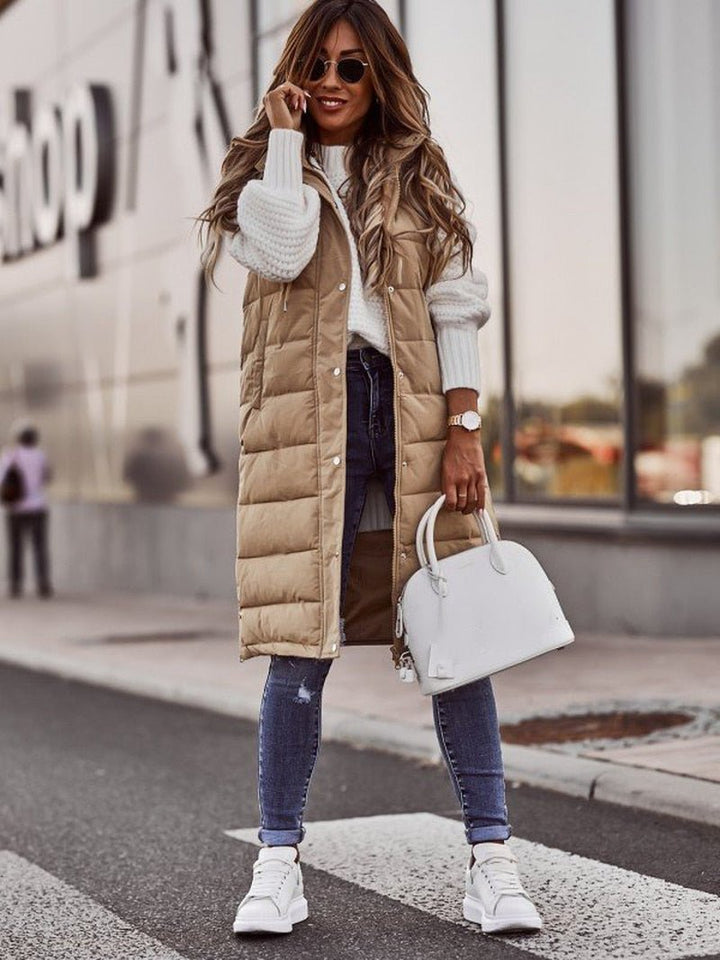 Victoria | Vinter Dame Casual Lang Dynevest