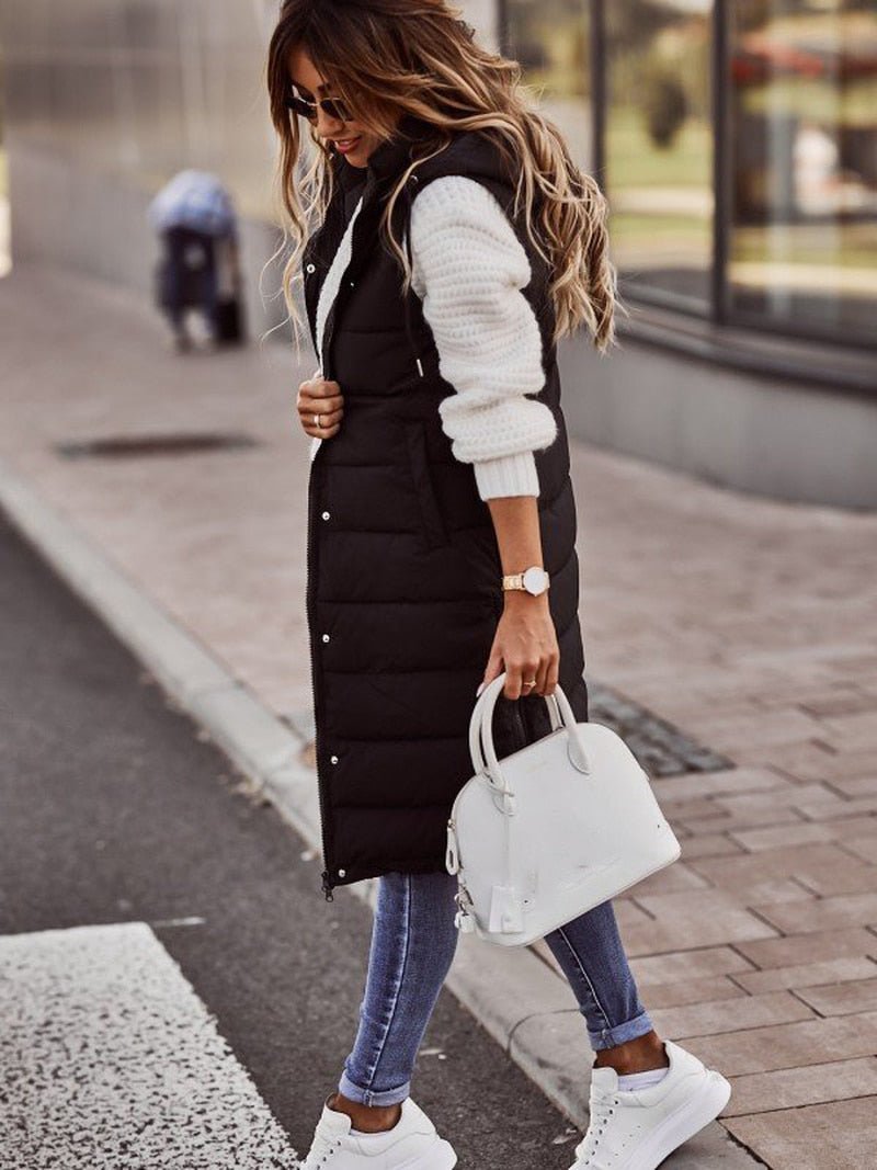 Victoria | Vinter Dame Casual Lang Dynevest