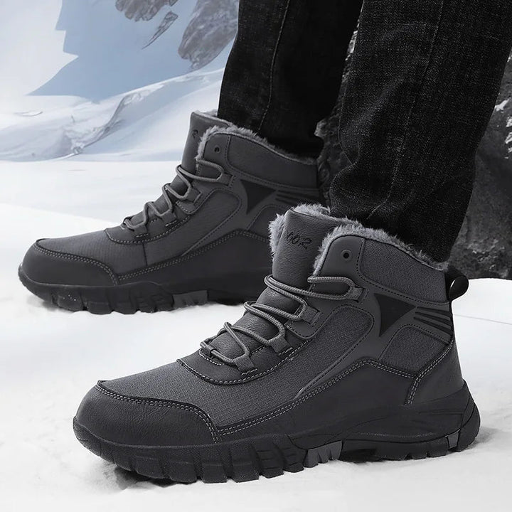 Carsten | Herre Vinter Snøresneakers med Mesh Overdel - Freya Kobenhavn