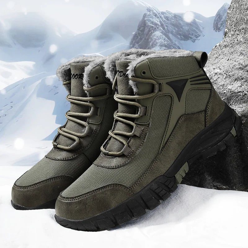 Carsten | Herre Vinter Snøresneakers med Mesh Overdel - Freya Kobenhavn
