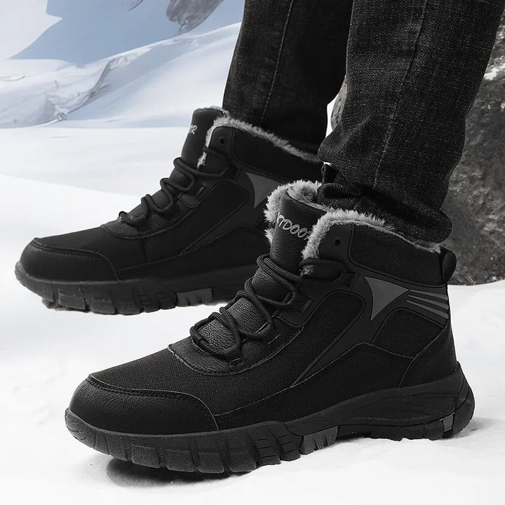 Carsten | Herre Vinter Snøresneakers med Mesh Overdel - Freya Kobenhavn