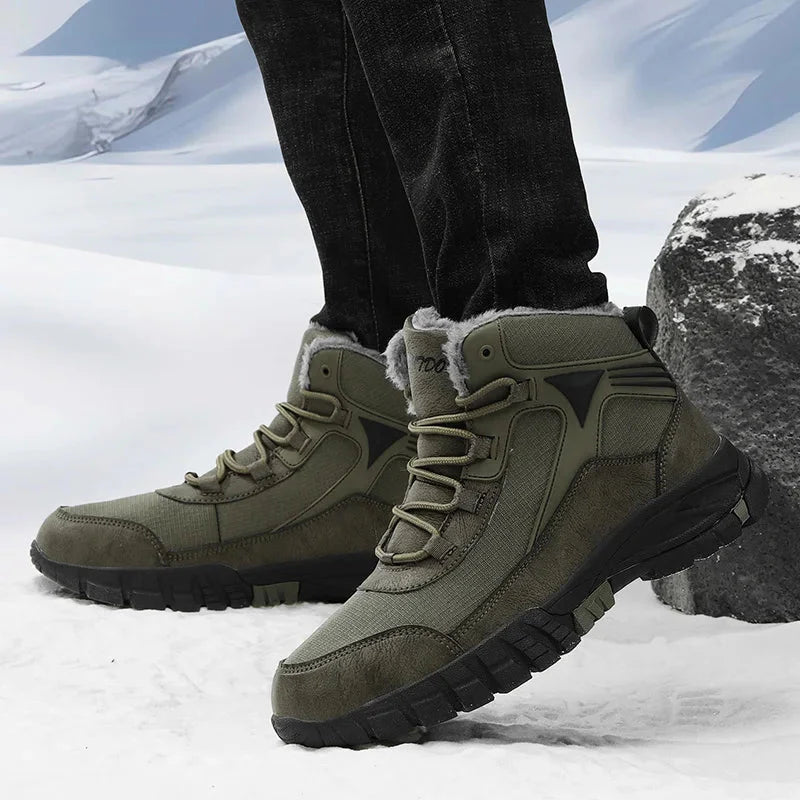 Carsten | Herre Vinter Snøresneakers med Mesh Overdel - Freya Kobenhavn