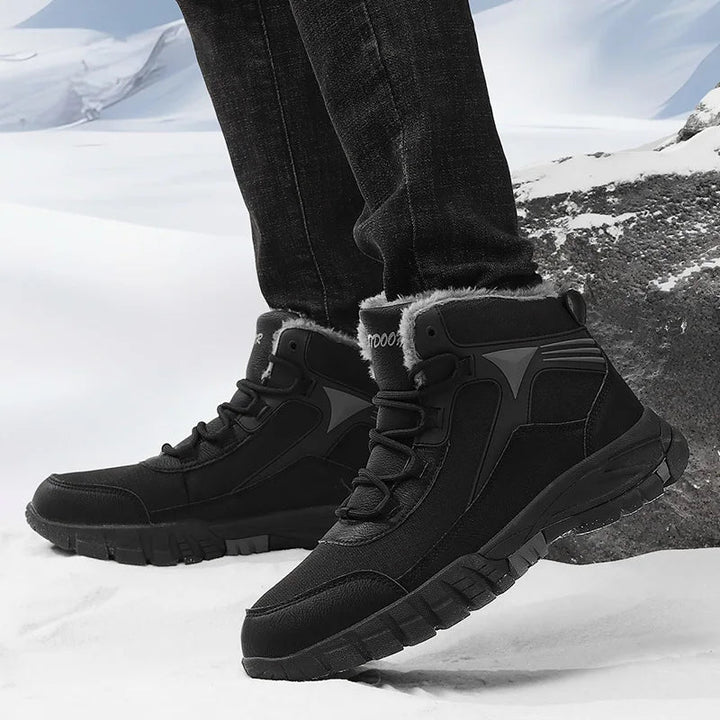 Carsten | Herre Vinter Snøresneakers med Mesh Overdel - Freya Kobenhavn