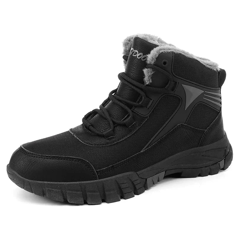 Carsten | Herre Vinter Snøresneakers med Mesh Overdel - Freya Kobenhavn