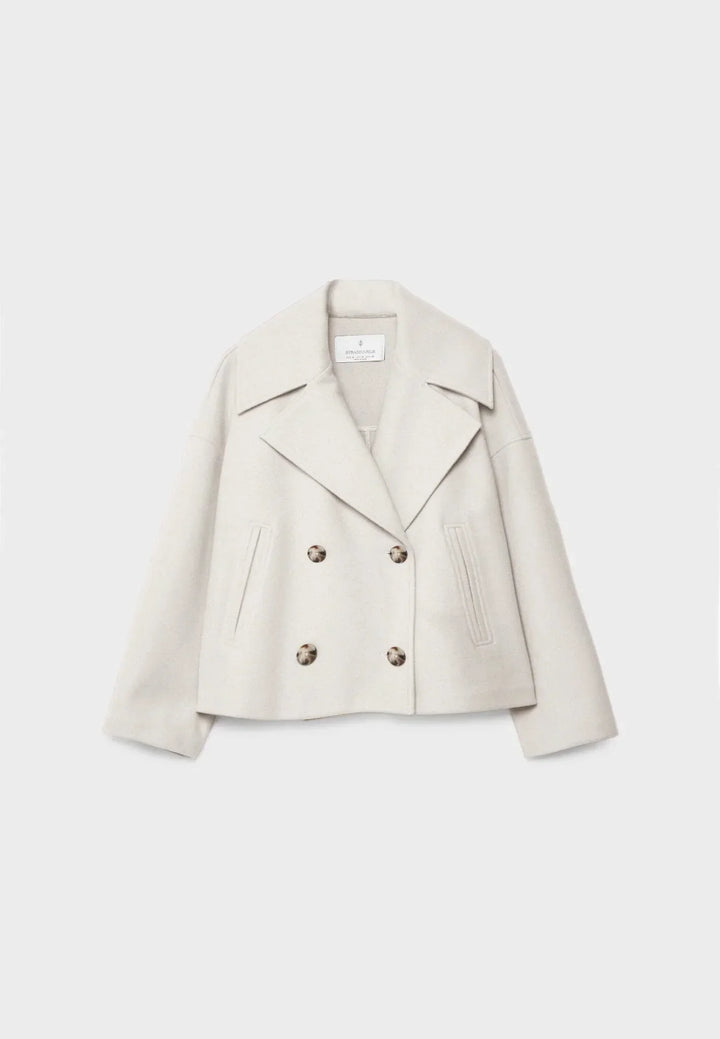 Mimi | Stilfuld Casual Kort Frakke