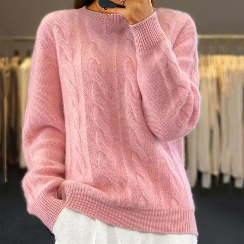 Nathalie™ | Hyggelig strikket sweater - Freya Kobenhavn