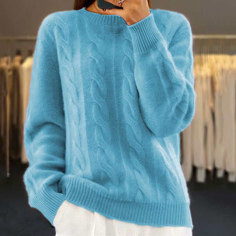 Nathalie™ | Hyggelig strikket sweater - Freya Kobenhavn