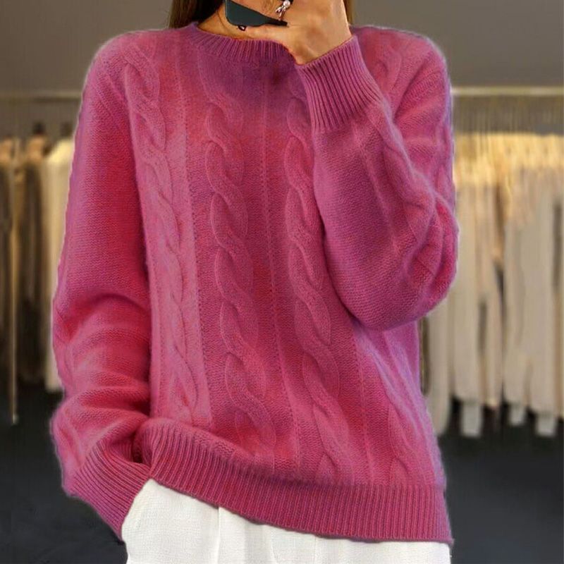 Nathalie™ | Hyggelig strikket sweater - Freya Kobenhavn