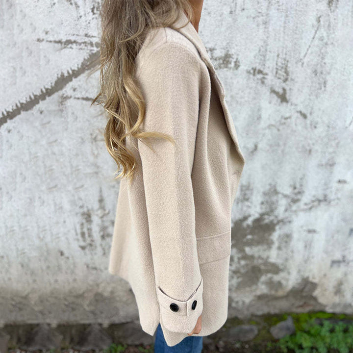 Wilma | Elegant Og Stilfuld Vinterfrakke Med Knapper - Freya Kobenhavn