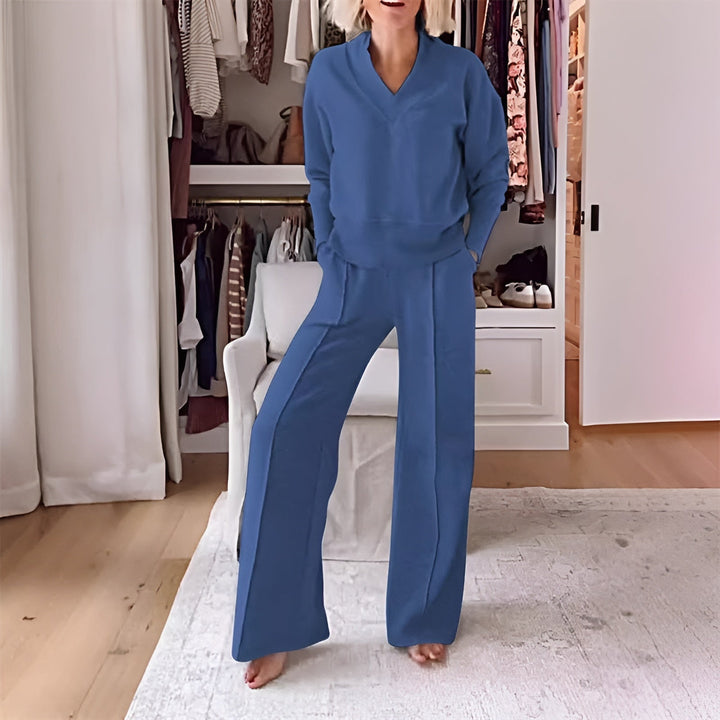 Ellinor | Stilfuldt og Behageligt Loungewear Sæt - Freya Kobenhavn