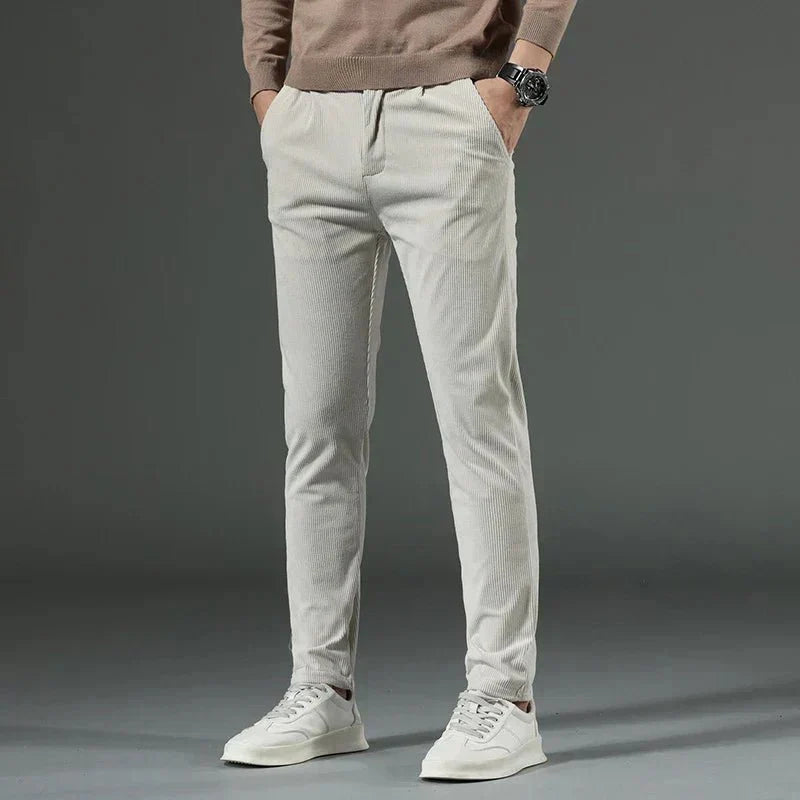 Frederik | Behagelige Herre Trendy Slim-Fit Bukser - Freya Kobenhavn