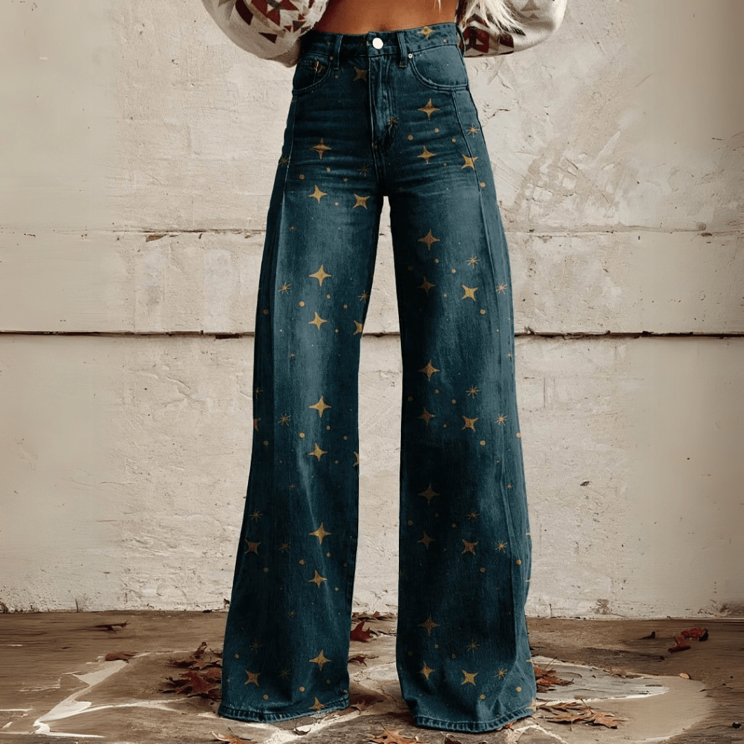 Mila™ | Vintage Brede Ben Jeans - Freya Kobenhavn
